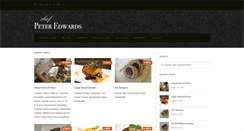 Desktop Screenshot of chefpeteredwards.com